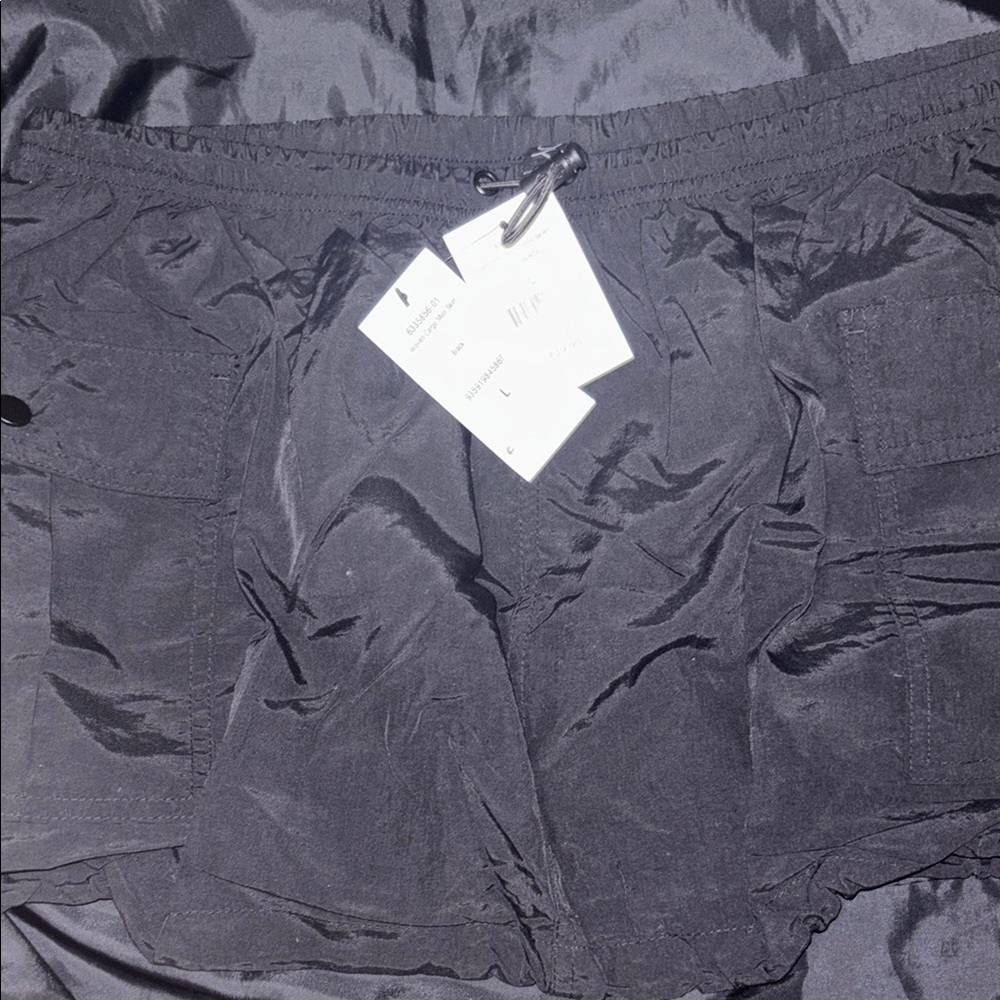 Women Black Satin Shirt